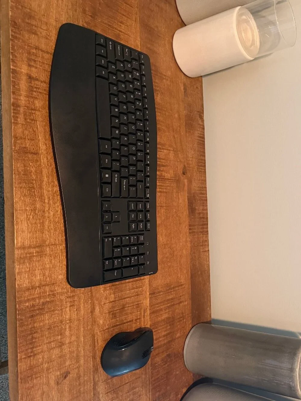Like New - Ergonomic Keyboard and Mouse Combo